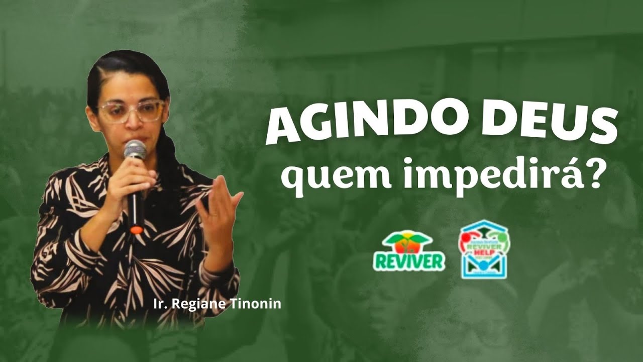 Regiane Tinonin | Lucas 5:1-5 | Fundação Reviver | IPDA AO VIVO | 16/01/2025