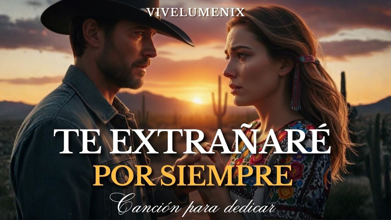 Esta canción es perfecta para dedicar 💔 Te extrañaré por siempre 🥀🎶 Balada romántica