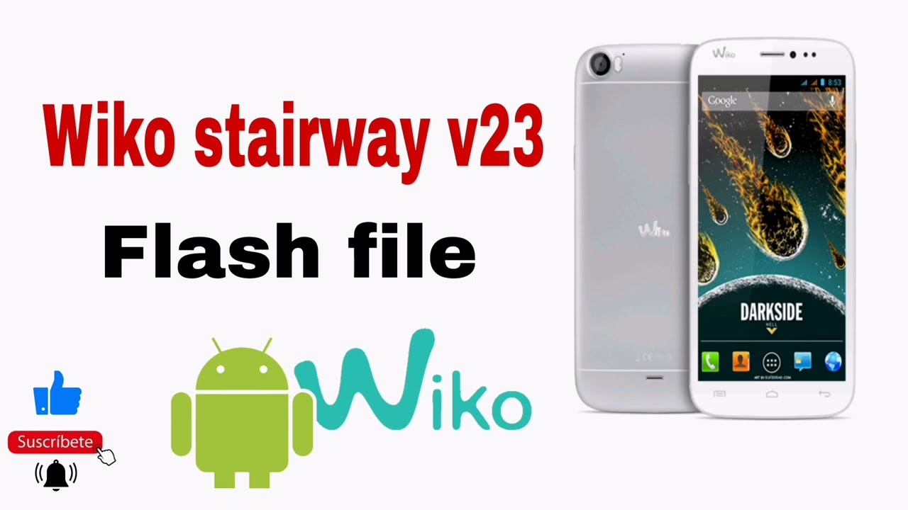 تحميل الروم الرسمي لجهازWiko Stairway V23  firmware