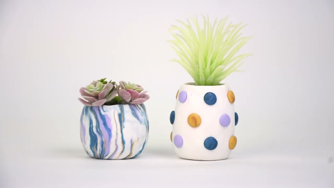 Succulent Pots with Sculpey III Beginners Kit | Sculpey.com