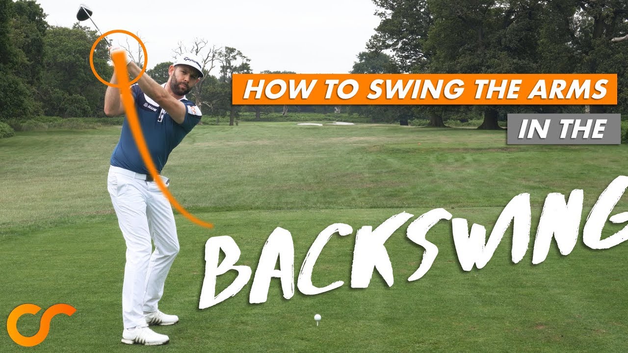HOW TO SWING THE ARMS IN THE BACKSWING