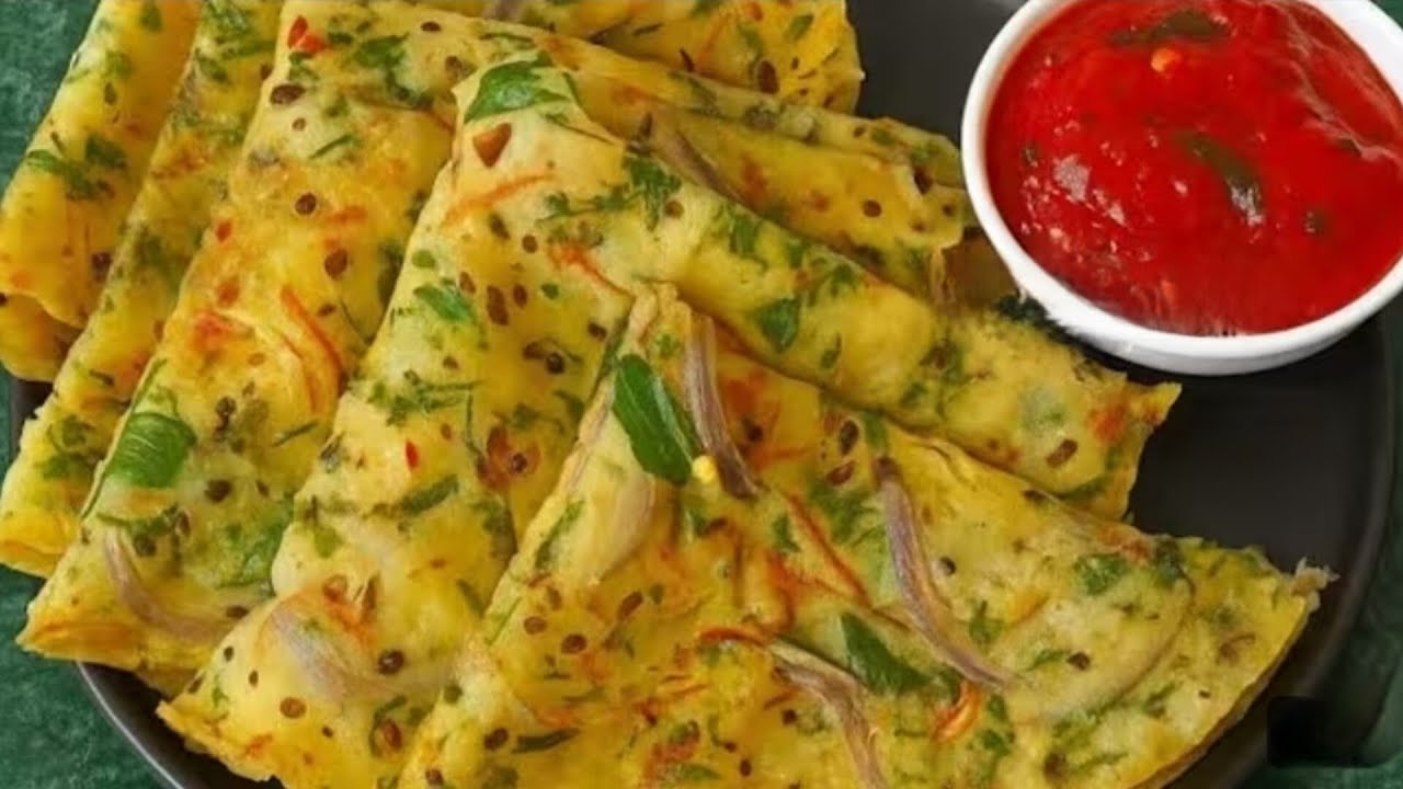 Veg Paratha | Breakfast Recipes | Healthy Kids Lunch Box Recipes | Indian Recipes