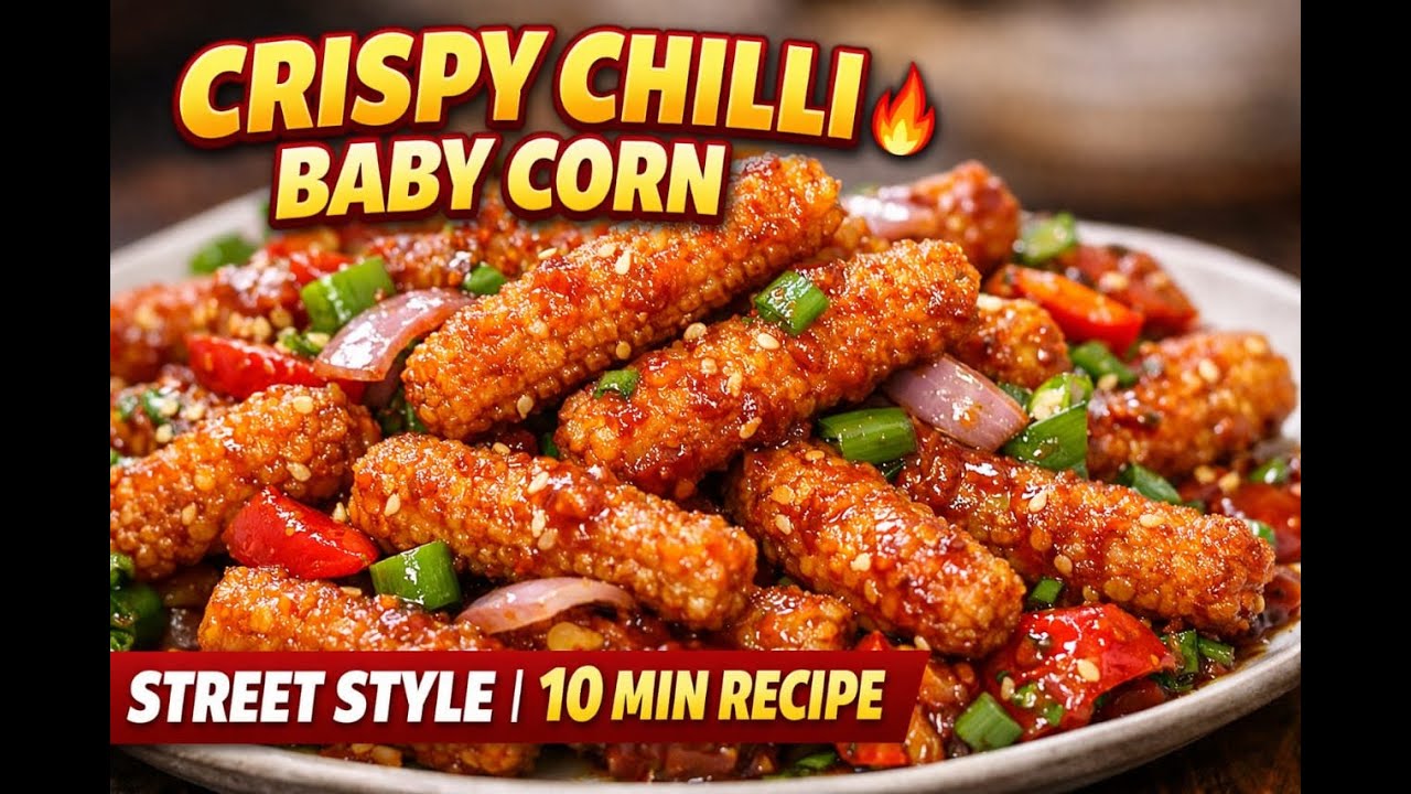 BEST CRISPY CHILLY BABY CORN