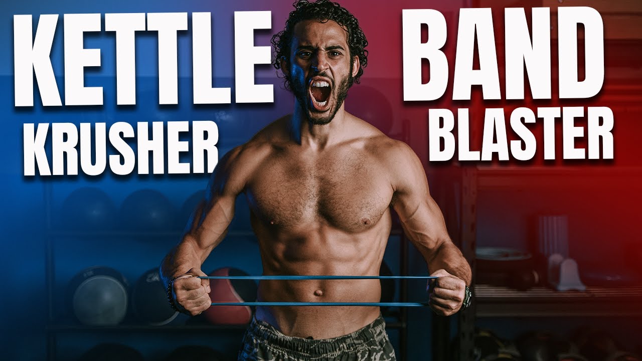 Kettlebell & Mini Band Exercises - Full Body Strength Routine
