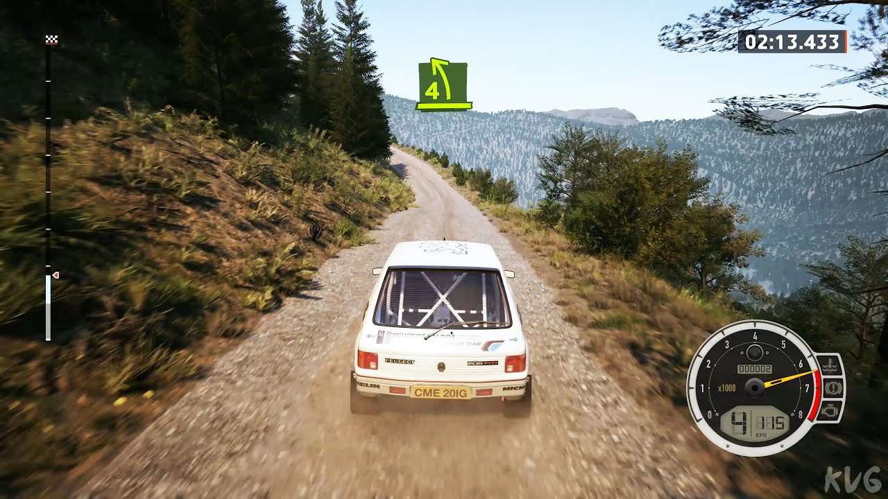 EA Sports WRC - Peugeot 205 GTI 1991 - Gameplay (PC UHD) [4K60FPS]