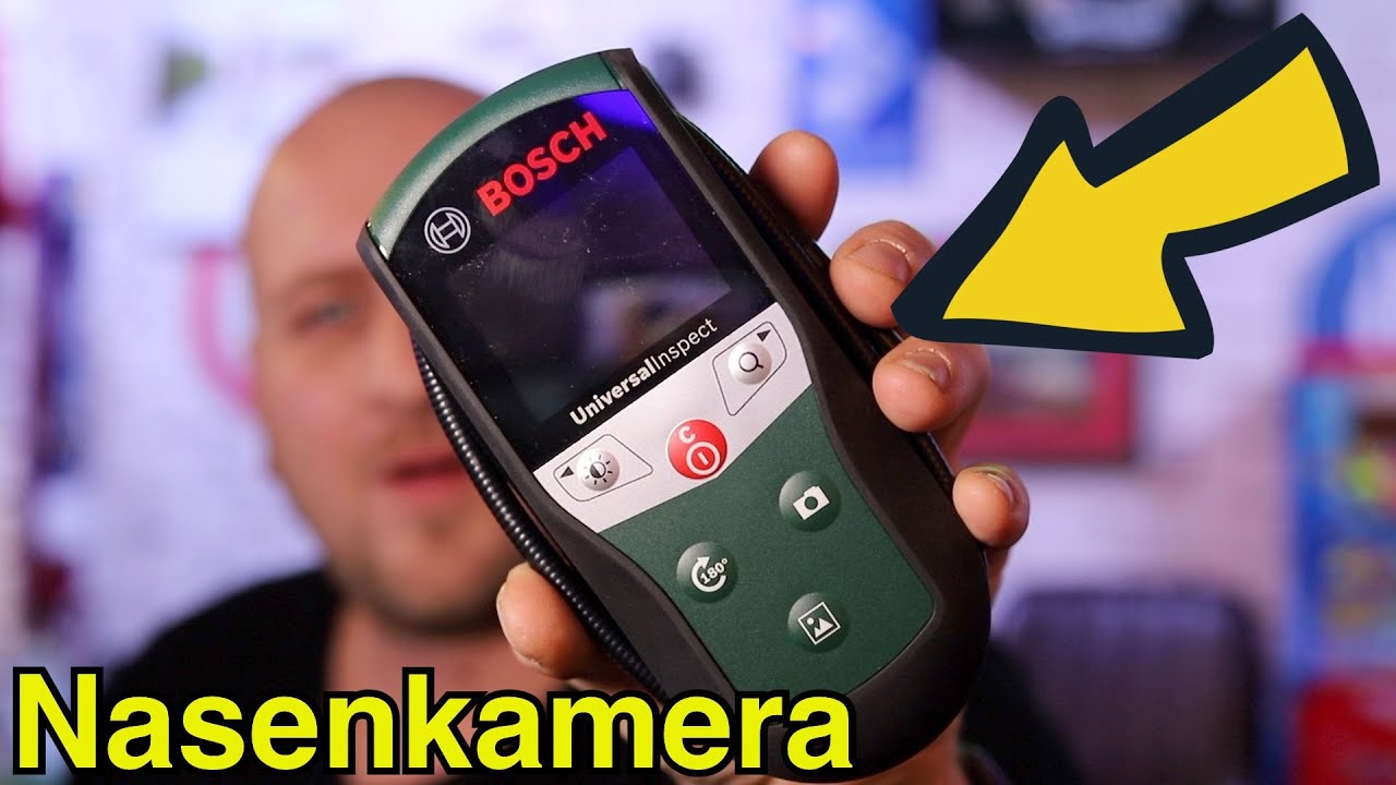 Bosch Inspektionskamera UniversalInspect Kamerakopf Ø: 8 mm, Kabellänge: 0,95 m, Farbdisplay, im Ka