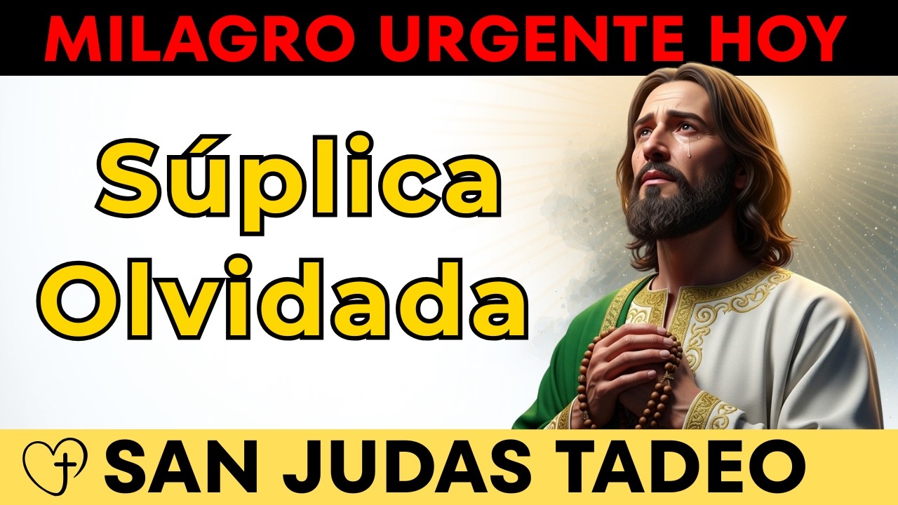 San Judas Tadeo | Súplica Olvidada para la Paz Familiar en Momentos de Crisis