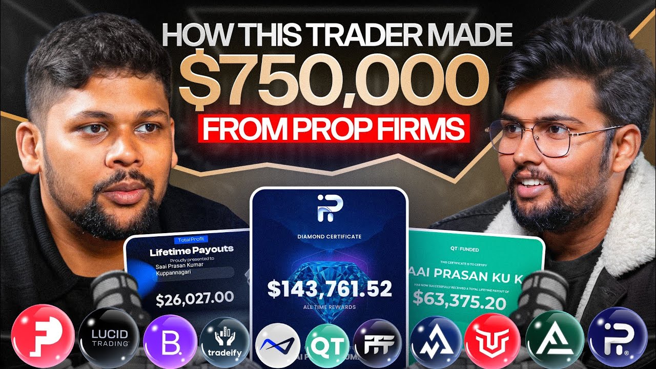 How This Trader Made $750,000 From Propfirms
