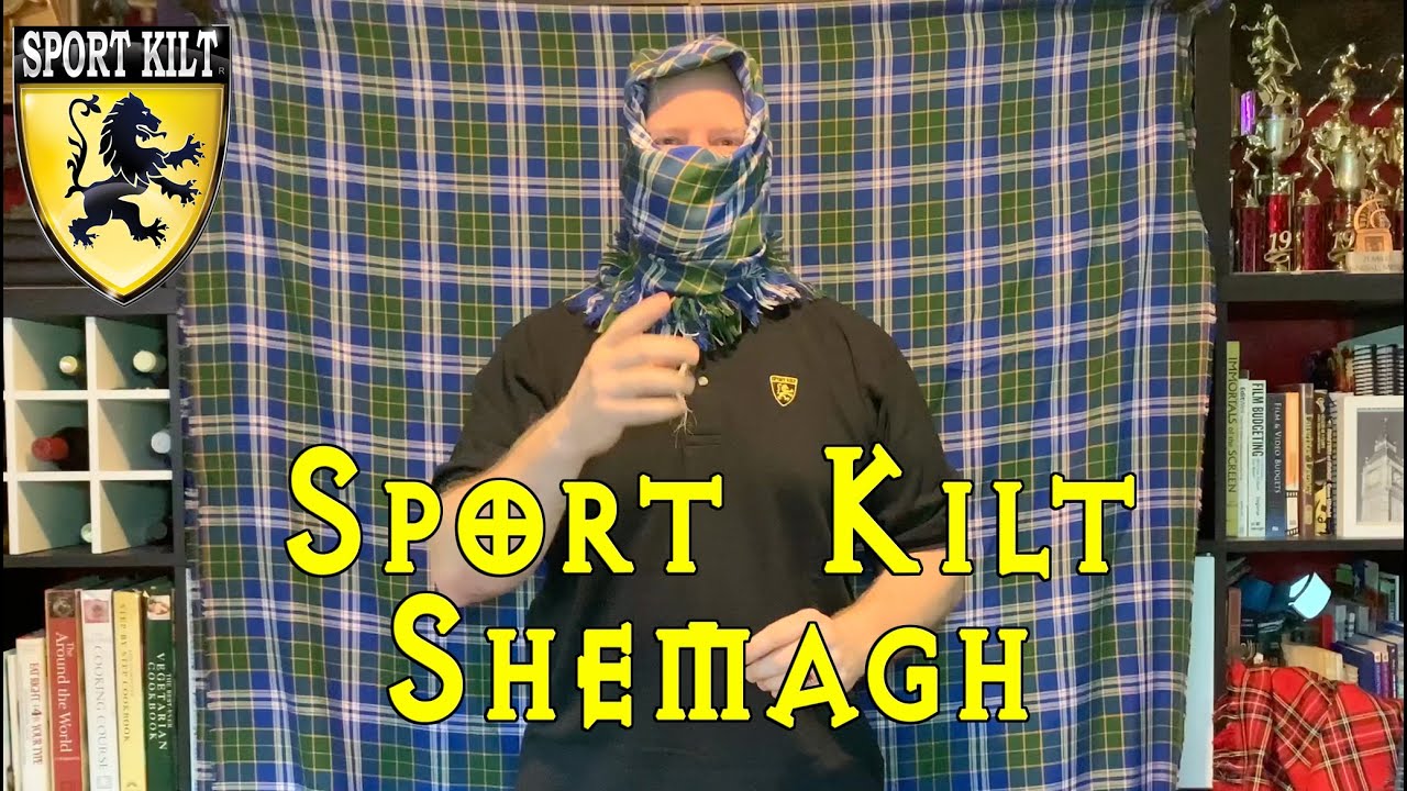 Sport Kilt - How to Tie Your Fly Plaid As a Shemagh