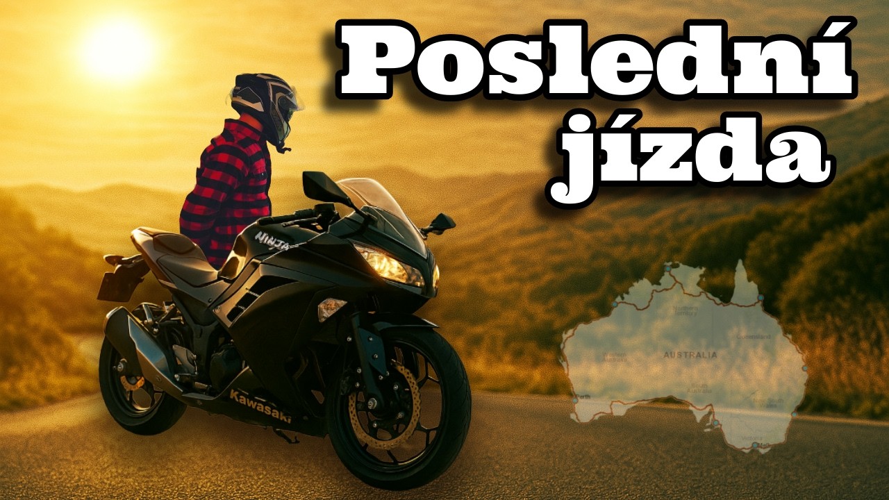 500 km napříč Austrálií na Ninje 300!