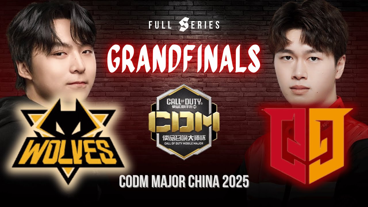WOLVES VS Q9 | GRANDFINALS FULL SERIES | CODM MAJOR 2025