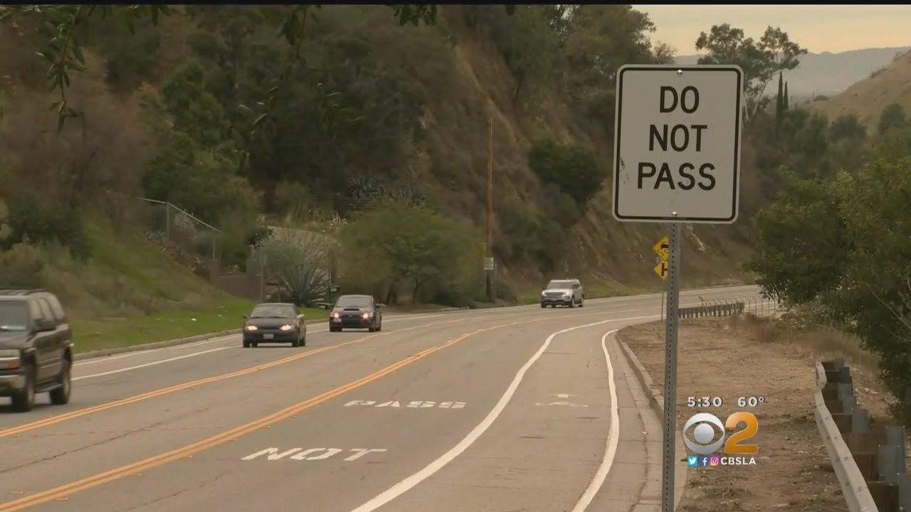 Bike Accident Leads To Safety Improvements On La Tuna Canyon Road