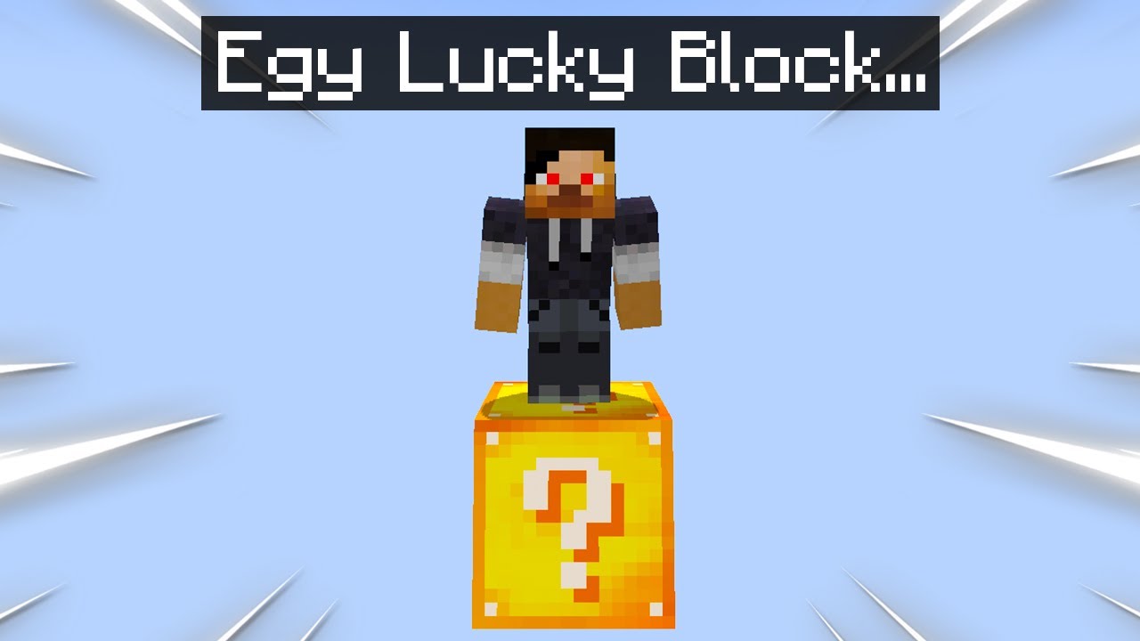 Minecraft, De Csak Egy LUCKY BLOCK Van A VILÁGBAN 😳