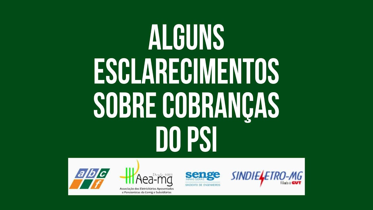 Cemig Saúde - Entenda os descontos, retroativos e boletos do PSI em setembro | ABCF