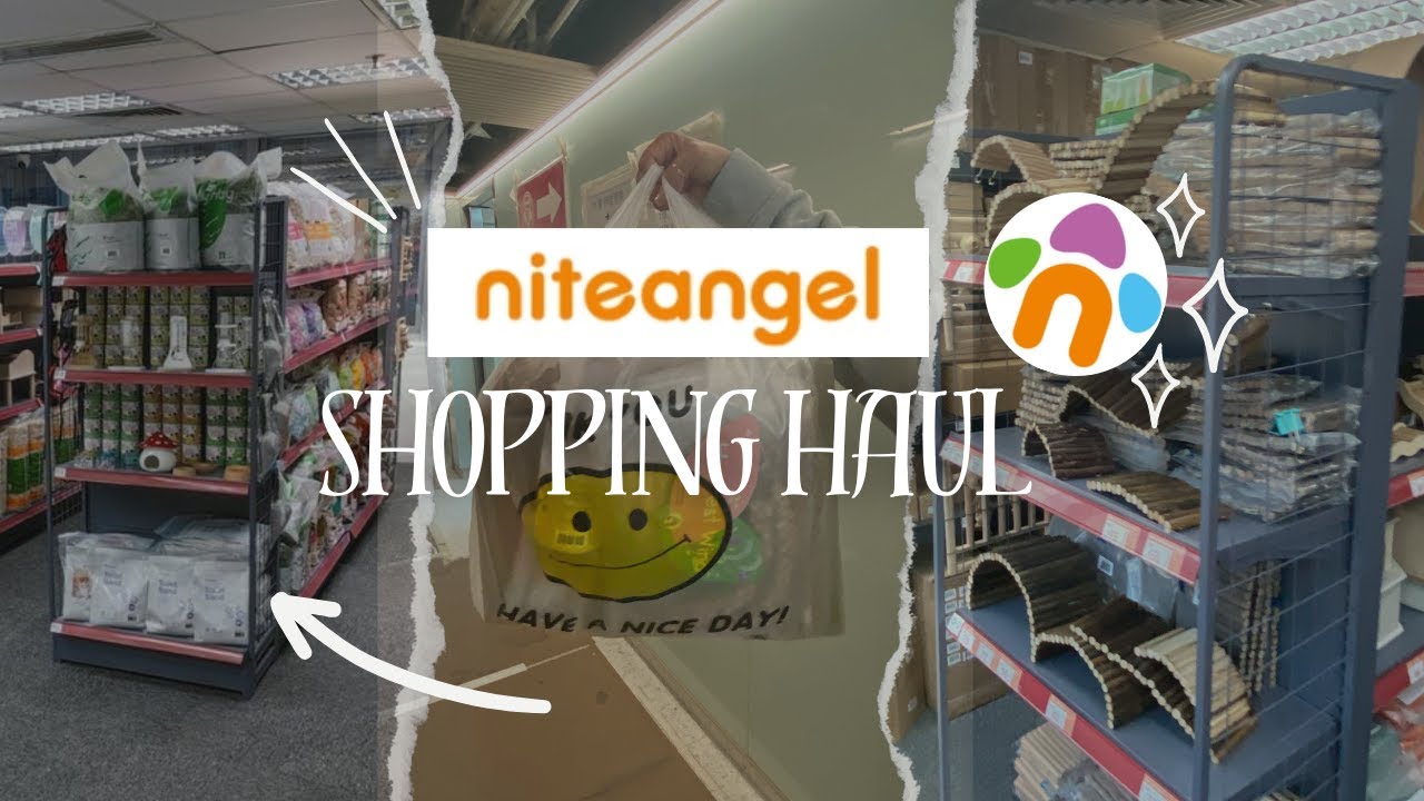 Niteangel Shopping Haul! | Hamsters & Me