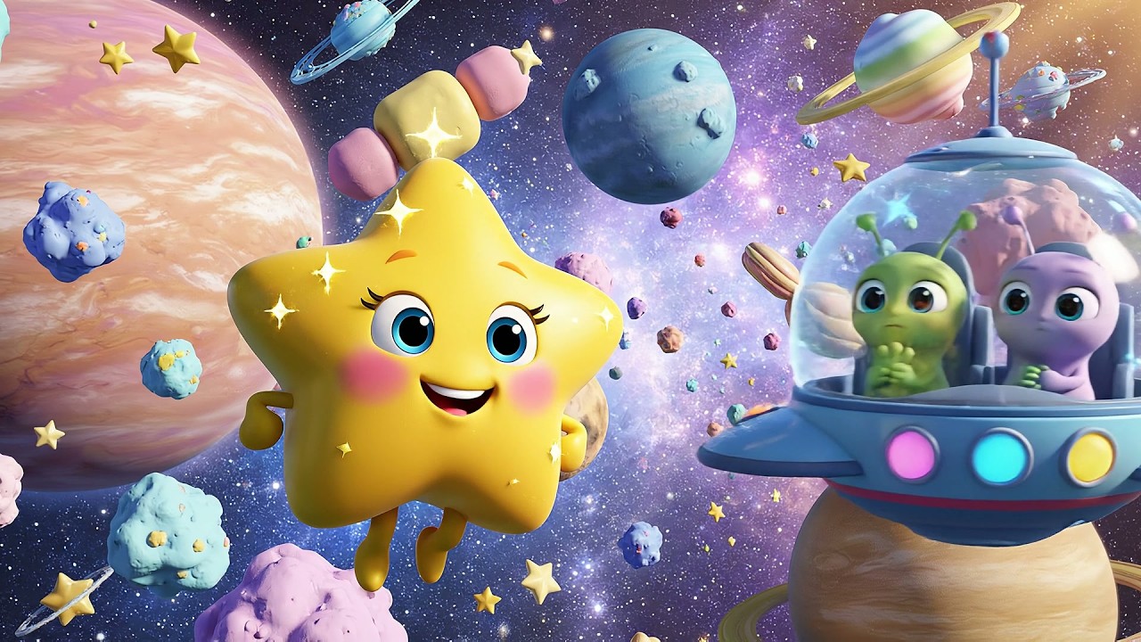 Estrellita, ¿Dónde Estás? Misión de Rescate Espacial | Canciones de Cuna y Aventura