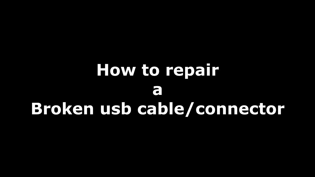 Thrustmaster TX Broken / How to repair a Broken usb cable / connector