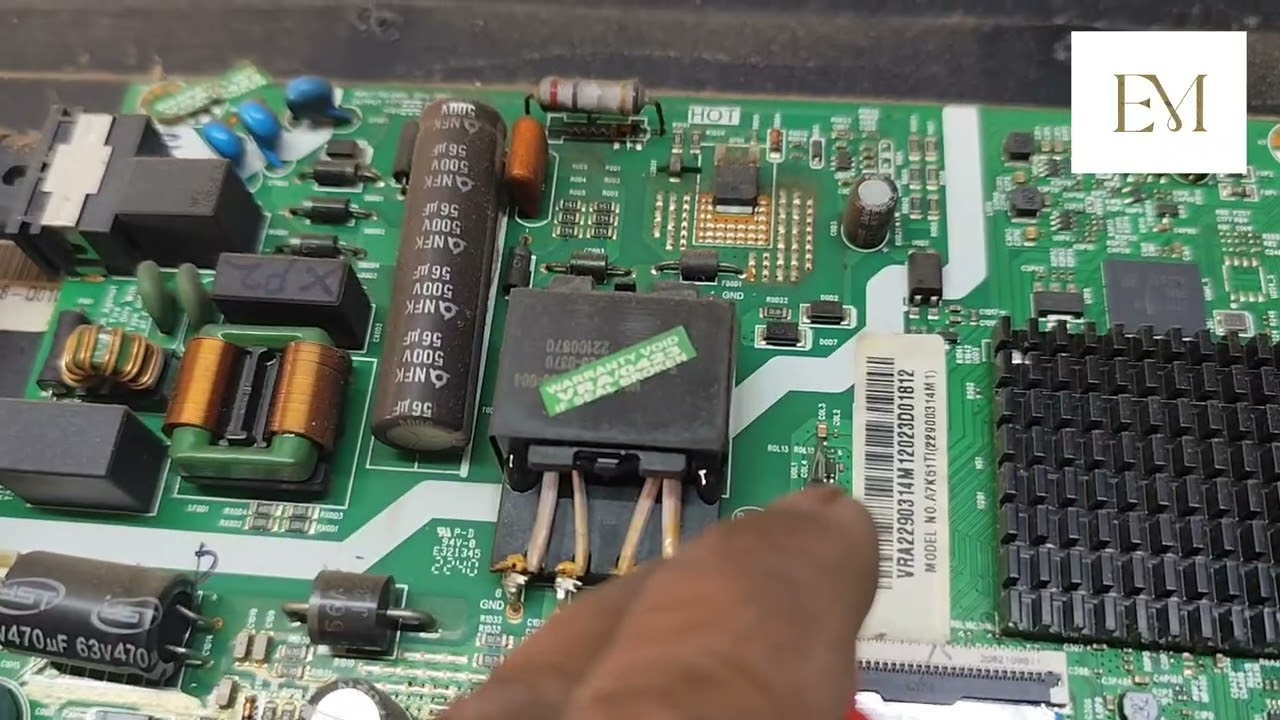 Haiar LE32A9000 Card voltage chart