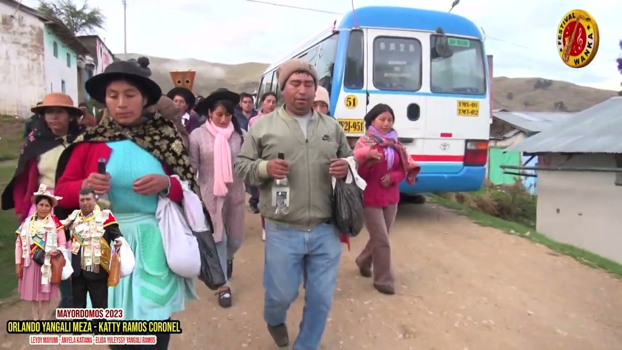 Collpa Manta Huancavelica año nuevo con los mayordomos Orlando Yangali y Esp. katty Ramos 01/01/2023