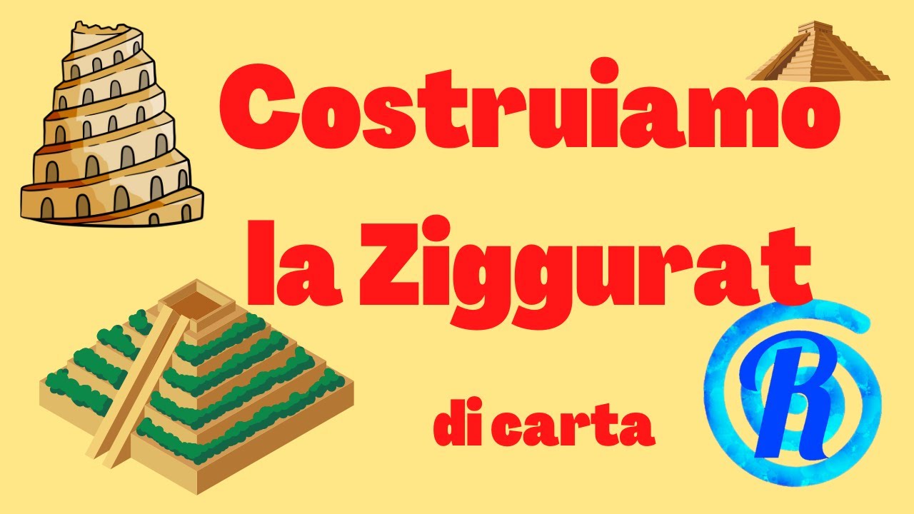 costruiamo la ziggurat di carta