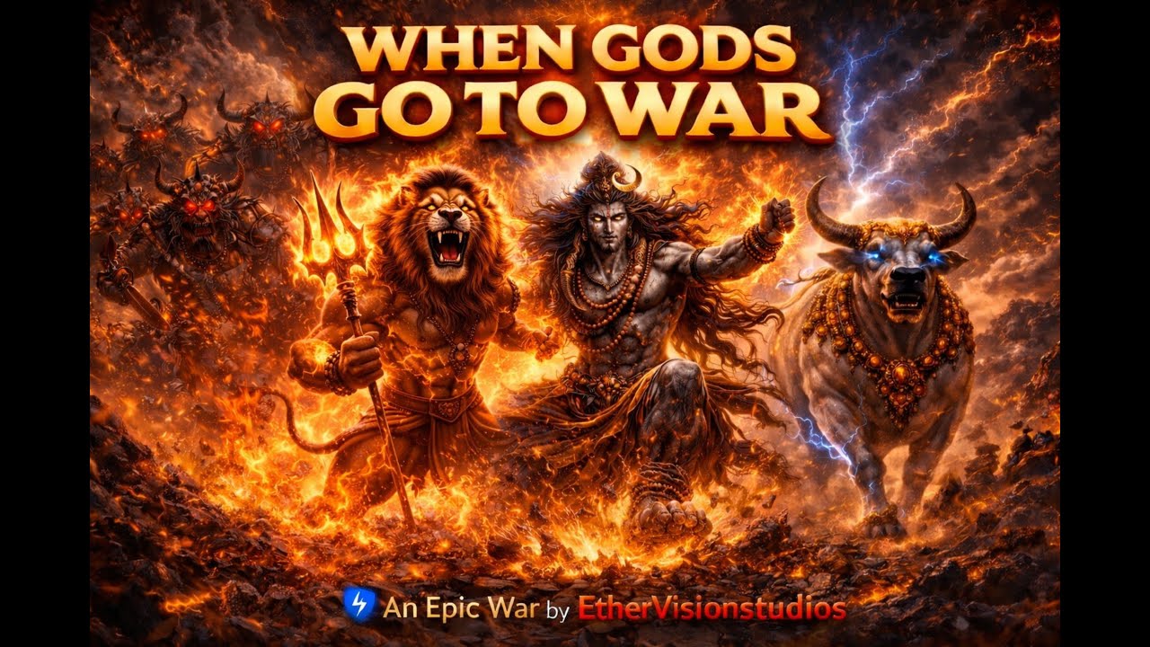 WHEN GODS GO TO WAR ⚡#devotional #bhaktisong 