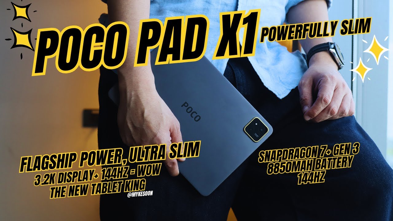 Я пользовался POCO Pad X1 30 дней: планшет с высочайшей производительностью?