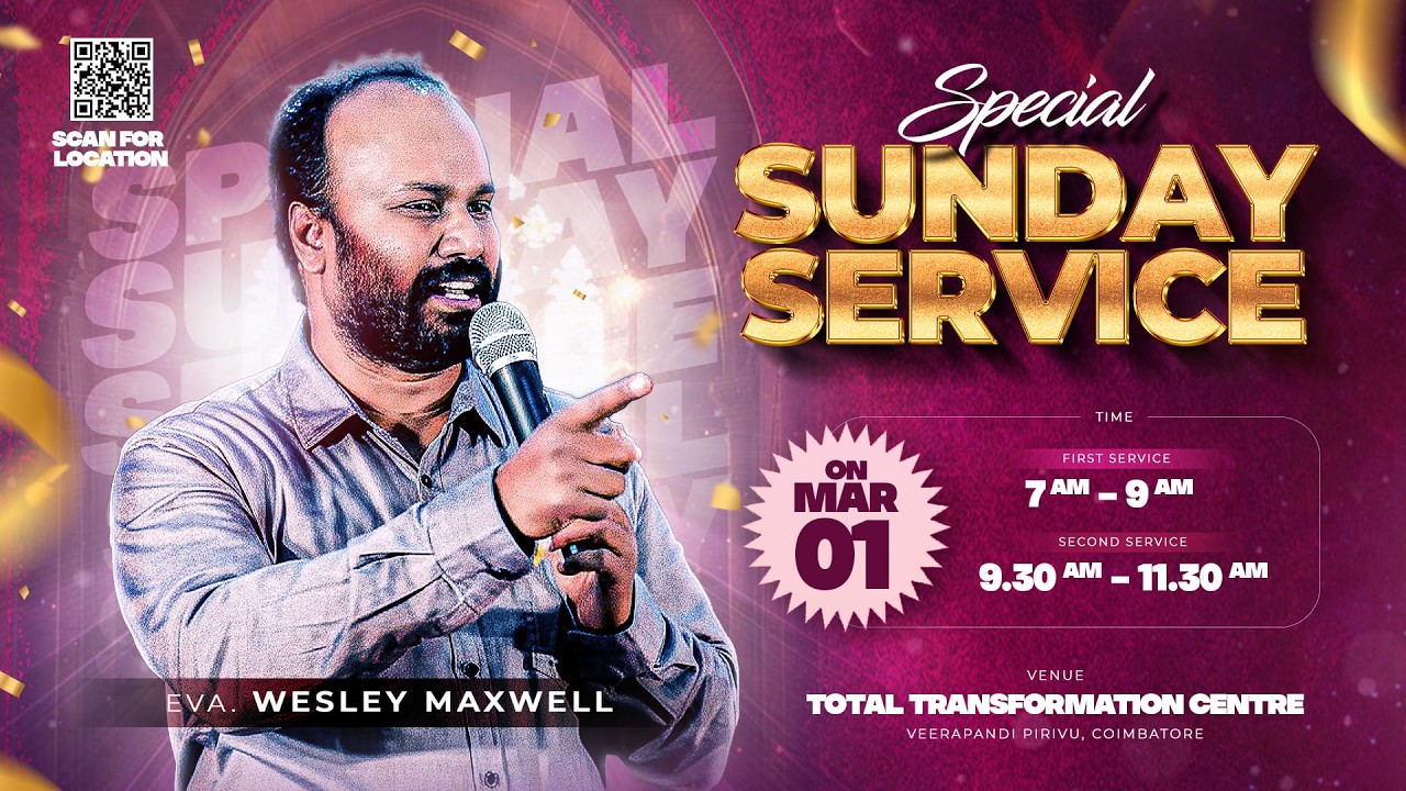 SUNDAY SERVICE 01 MAR 2026