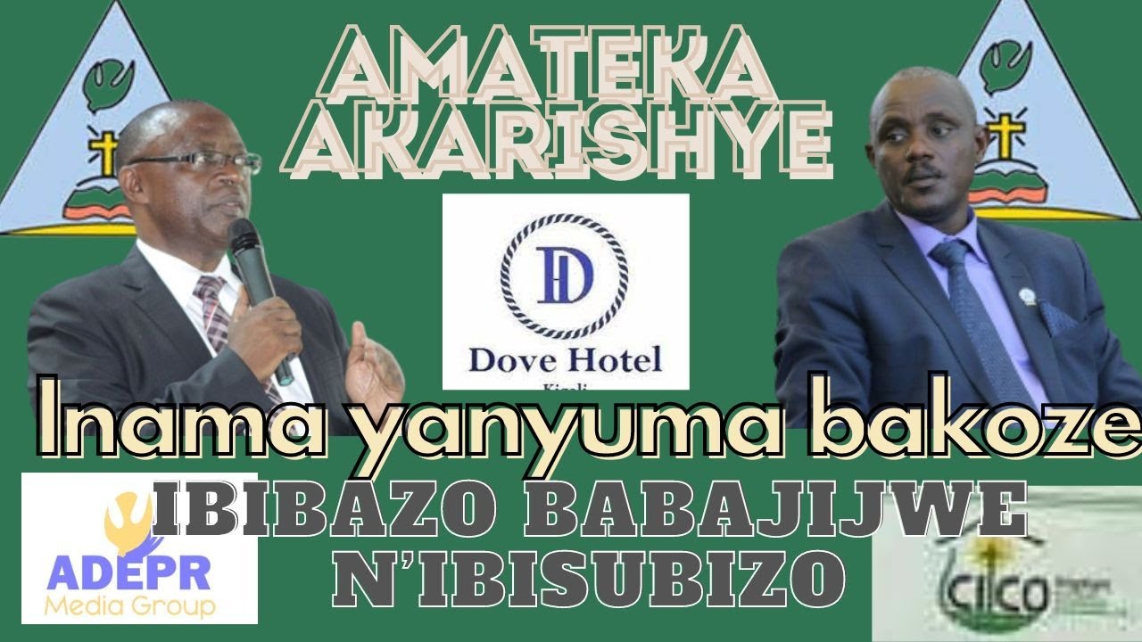 ADEPR Amateka akarishye:ITORERO RY'IBURAYI Pst Uwambaje yatumweyo CIco,NZAHURATORERO,RADIO Tv.Gisozi