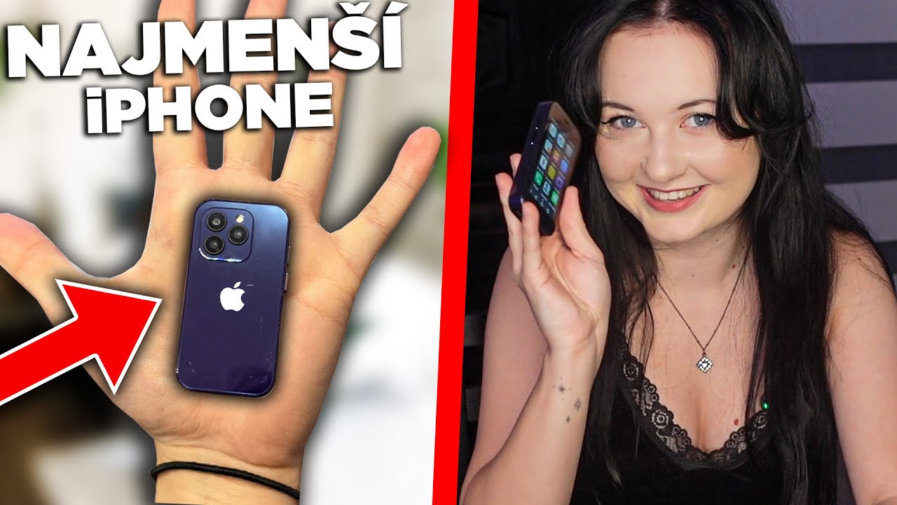 Kúpila som NAJMENŠÍ iPhone NA SVETE! 🌎