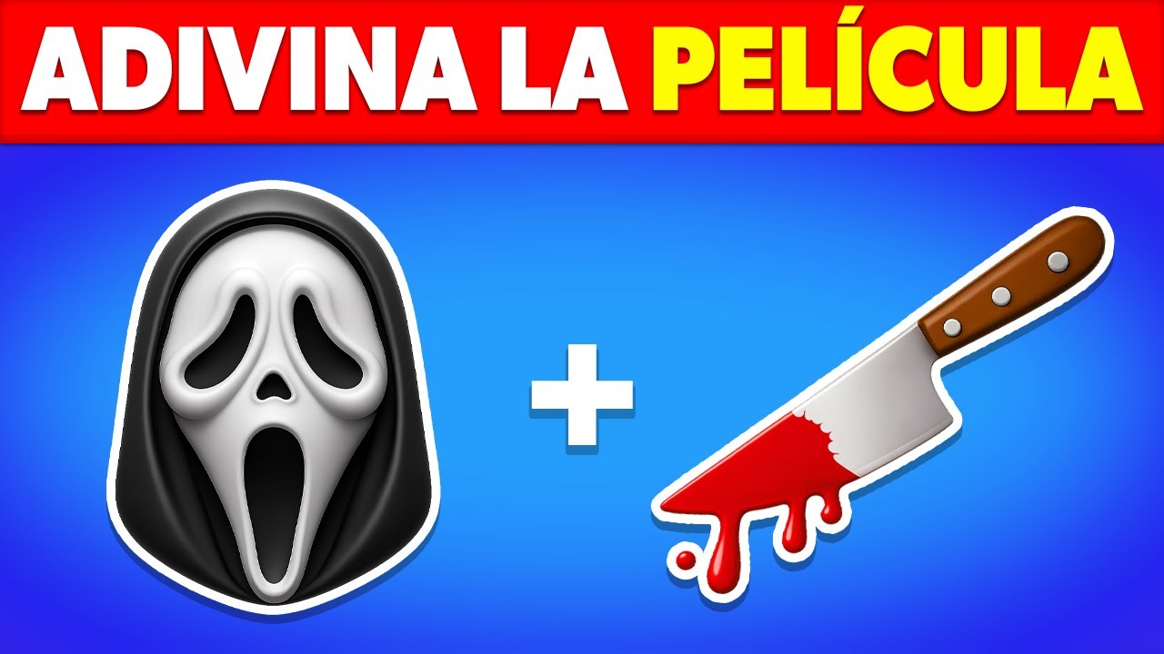 Adivina la PEL&Iacute;CULA DE TERROR por los Emojis | Quiz de Pel&iacute;culas de Miedo | Especial de Halloween