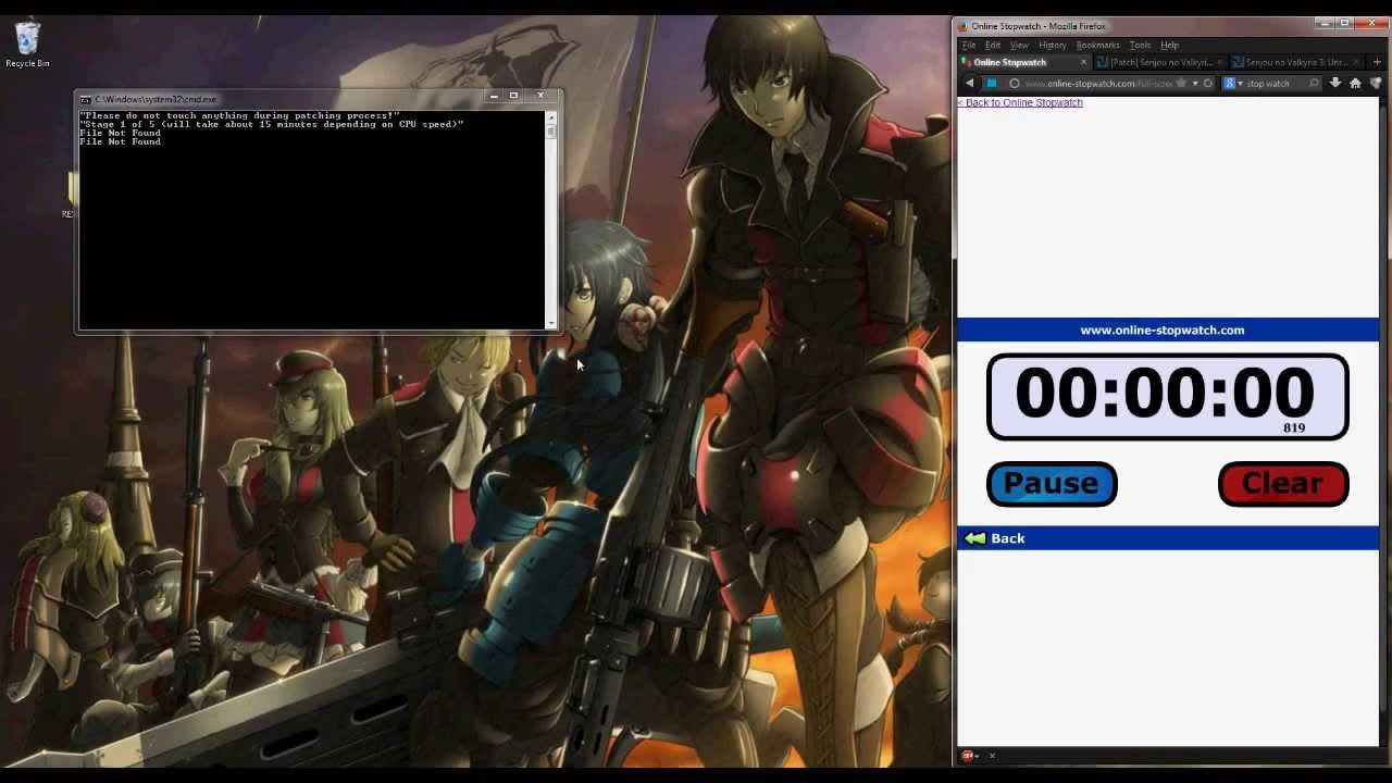 Tutorial : How to use Valkyria Chronicles 3 E2 English Patch