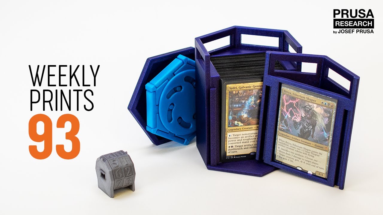 Weekly 3D prints #93 Magic the Gathering Commander deck box