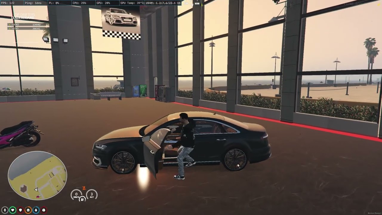 [ ESX GTA] Job Concessionaire / Car Dealer / Vehicle Shop FULL Target Ox-Lib FiveM 0.00ms