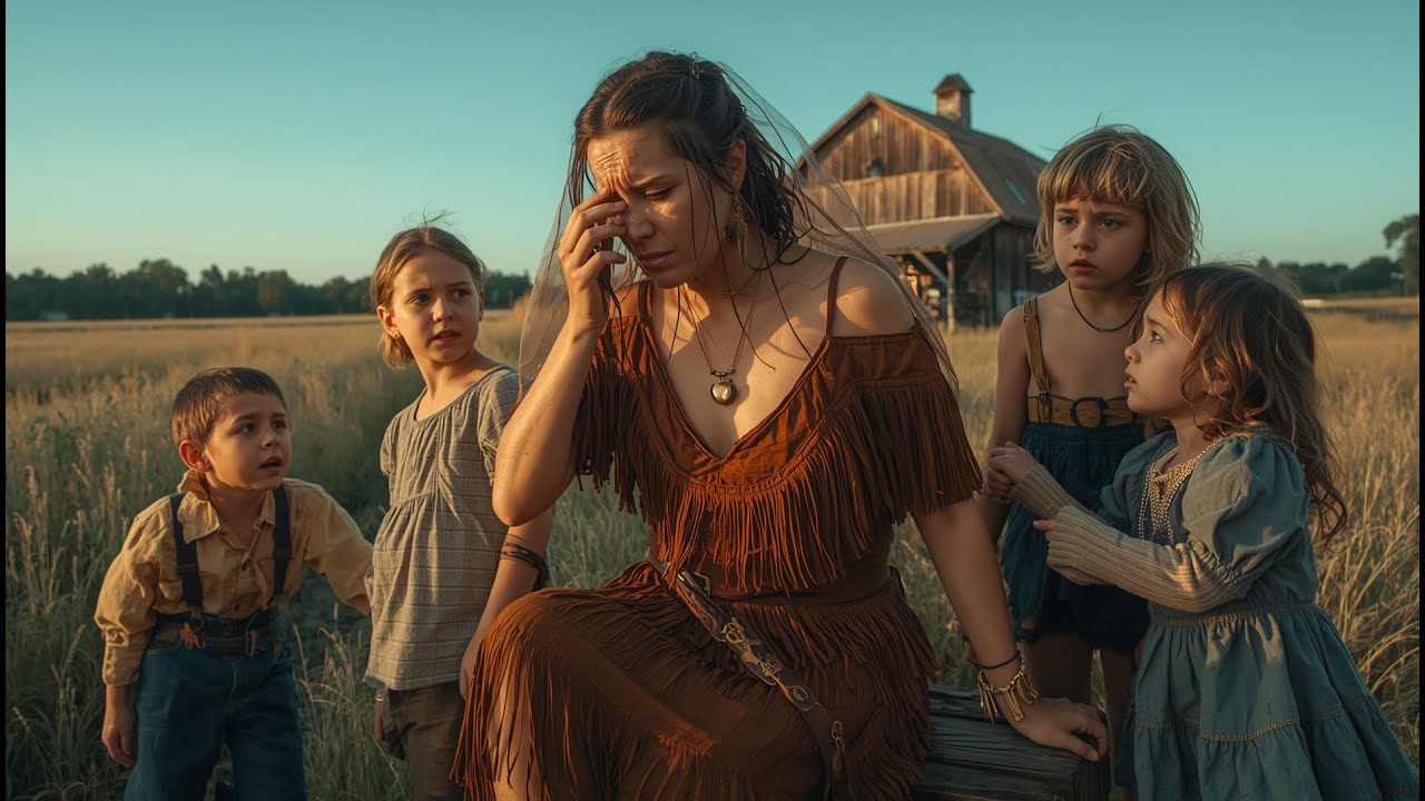 Mail-Order Bride Rejected for Infertility — But Three Frontier Children Chose Her as Their Mother