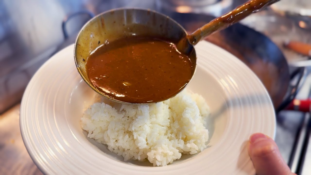 まかないカレー　Felt Like Curry and Rice Today—It’s Been a While