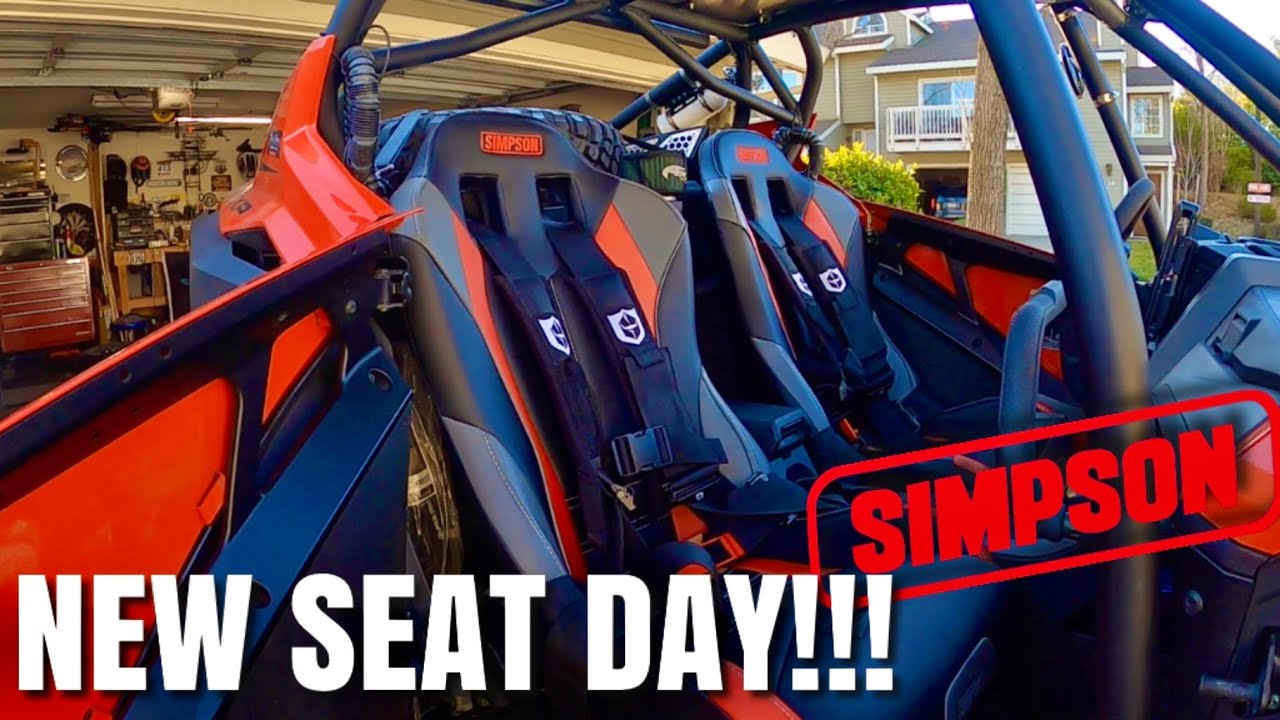 Polaris Pro XP gets new seats!! - Simpson Pro Sport UTV Seats