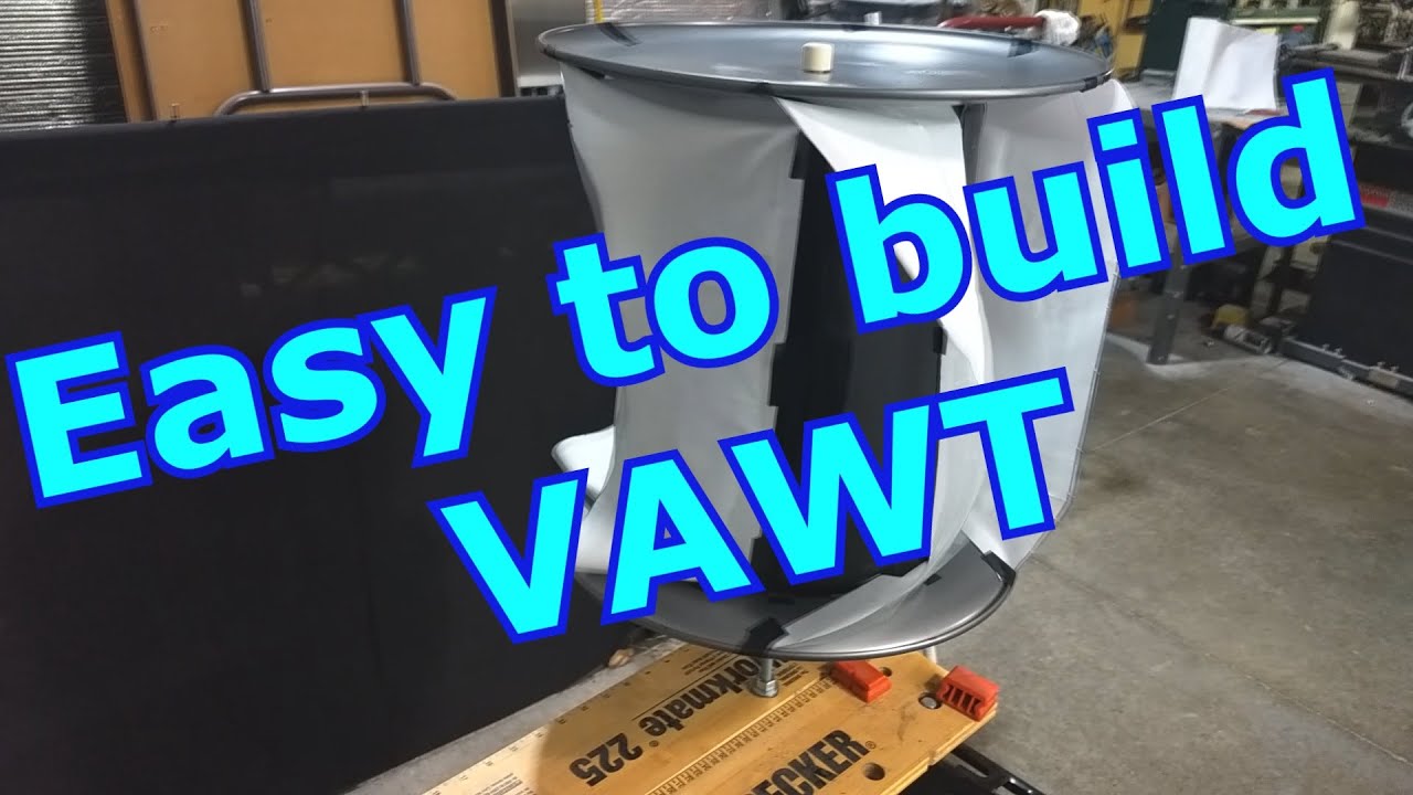 Новый тип VAWT, который легко построить