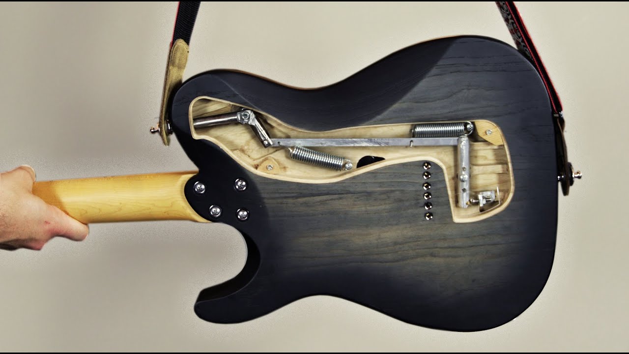 The B-Bender Guitar (the strap pulls the b string)