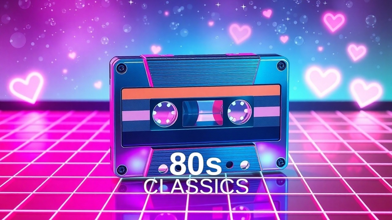80s Neon Romance | Distant Echoes in Stereo