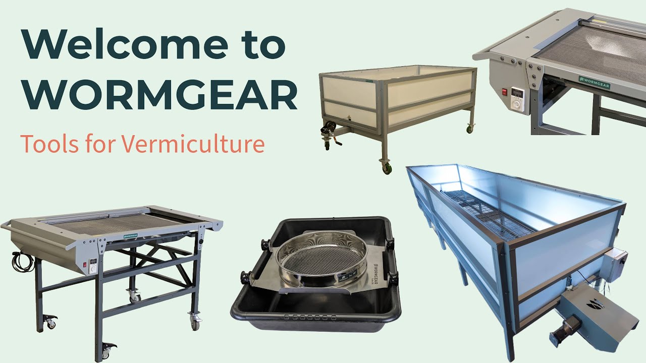 Welcome to Wormgear &ndash; Tools for Vermiculture 🪱