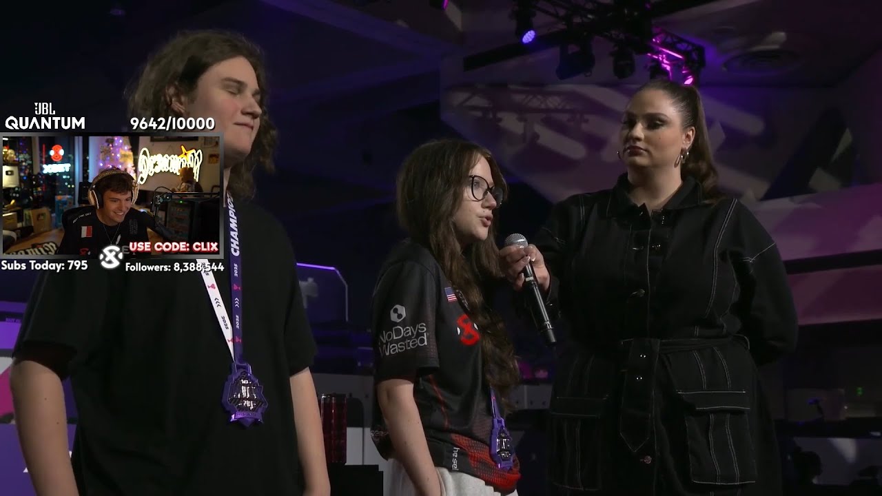 Реакция Clix на победу Вейдера и Нины в LAN-турнире Milk Cup с призовым фондом 210 тысяч долларов...