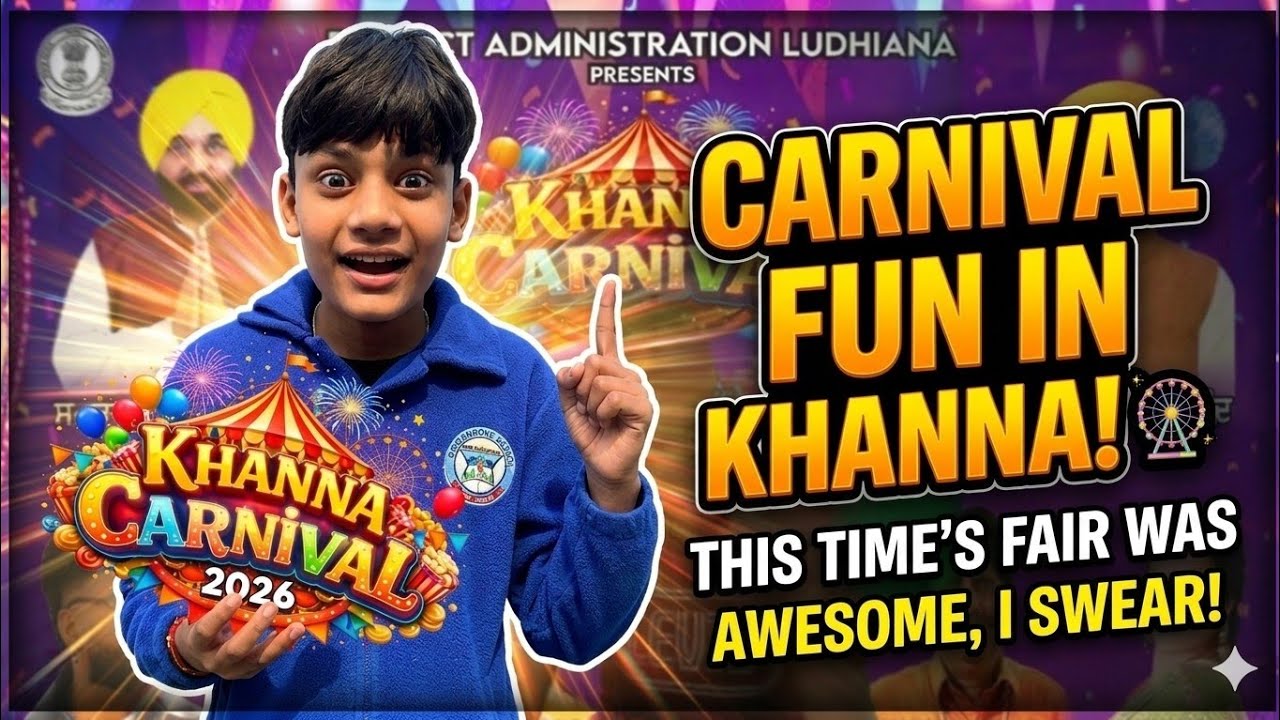 Full Masti at Khanna Festival! 🎡🔥 | Exploring Punjab Culture