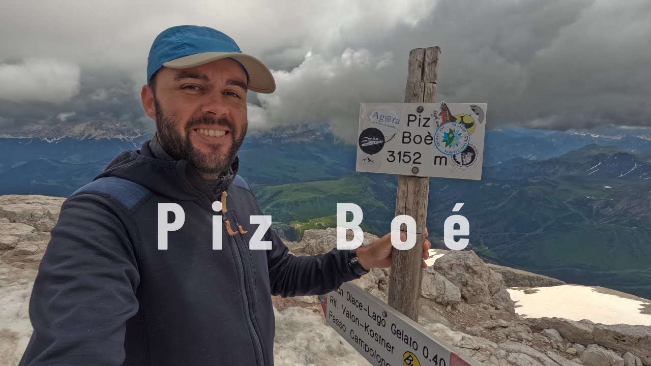 Dolomitok Vlog - 7. rész: PIZ BOÉ // A CSÚCS!