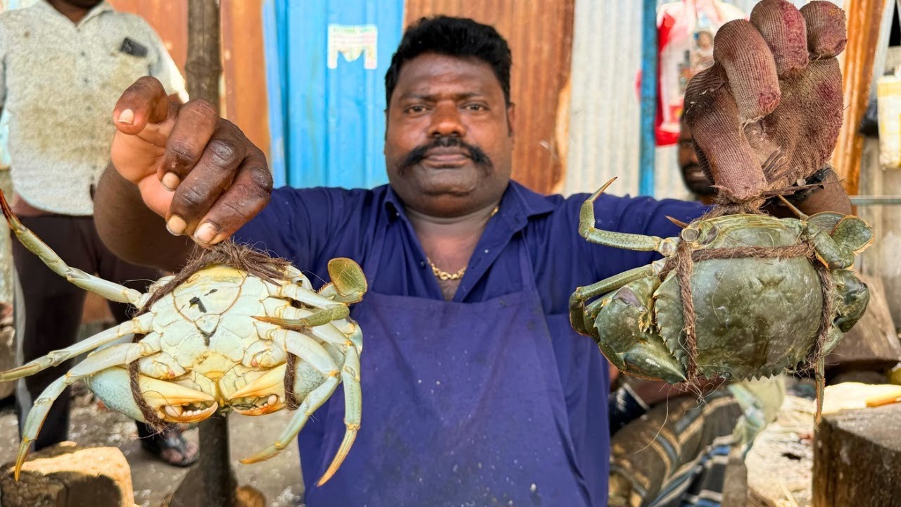 KASIMEDU SELVAM CRAB CUTTING VIDEO | UK SONS MARINE