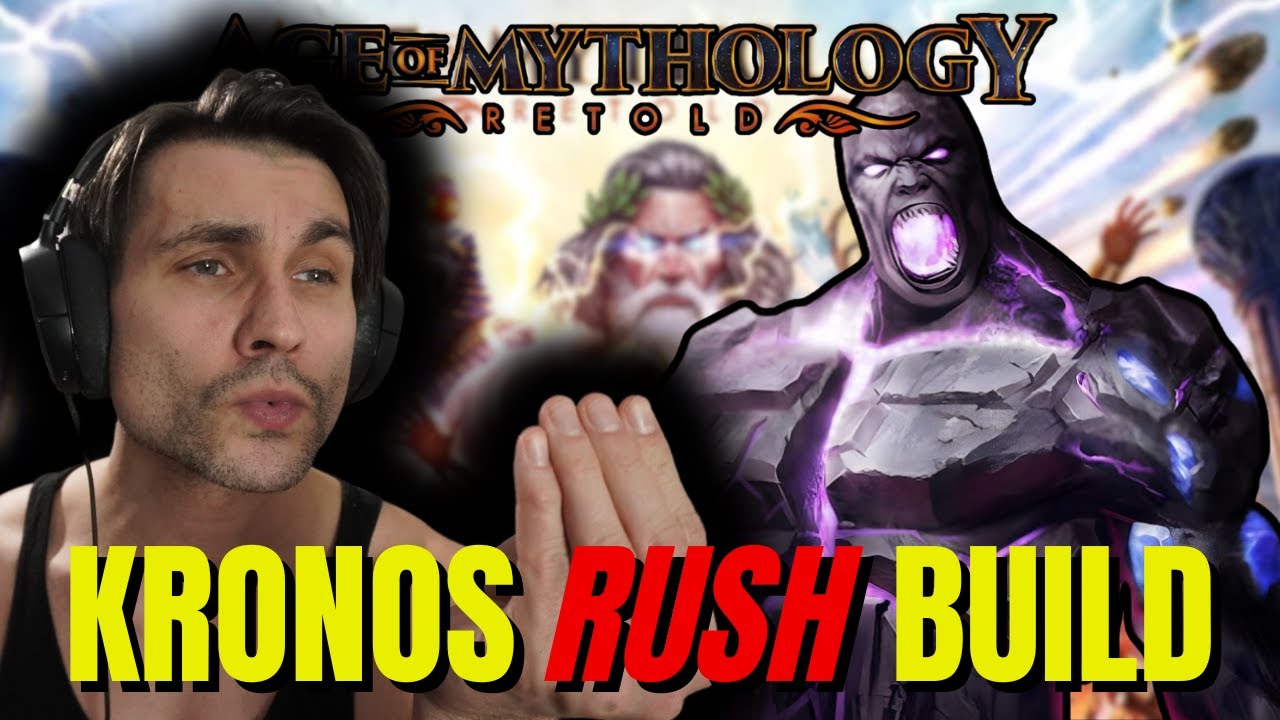 MEGA SILNY BUILD Atlantyd&oacute;w - KRONOS Build rush || Age of Mythology Retold