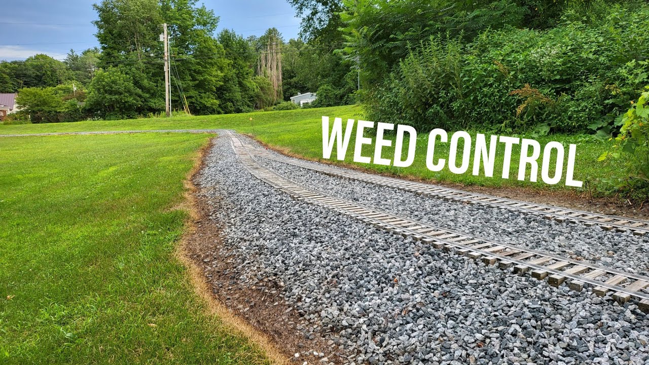 Weed Control on the Mill Brook Railroad