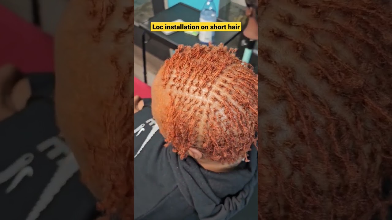 Sisterlocks on short hair #sisterlocs #interlocks