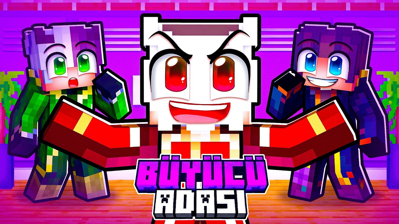 Büyücü Adasının Büyücü Okulunu Düzelttim! | Minecraft