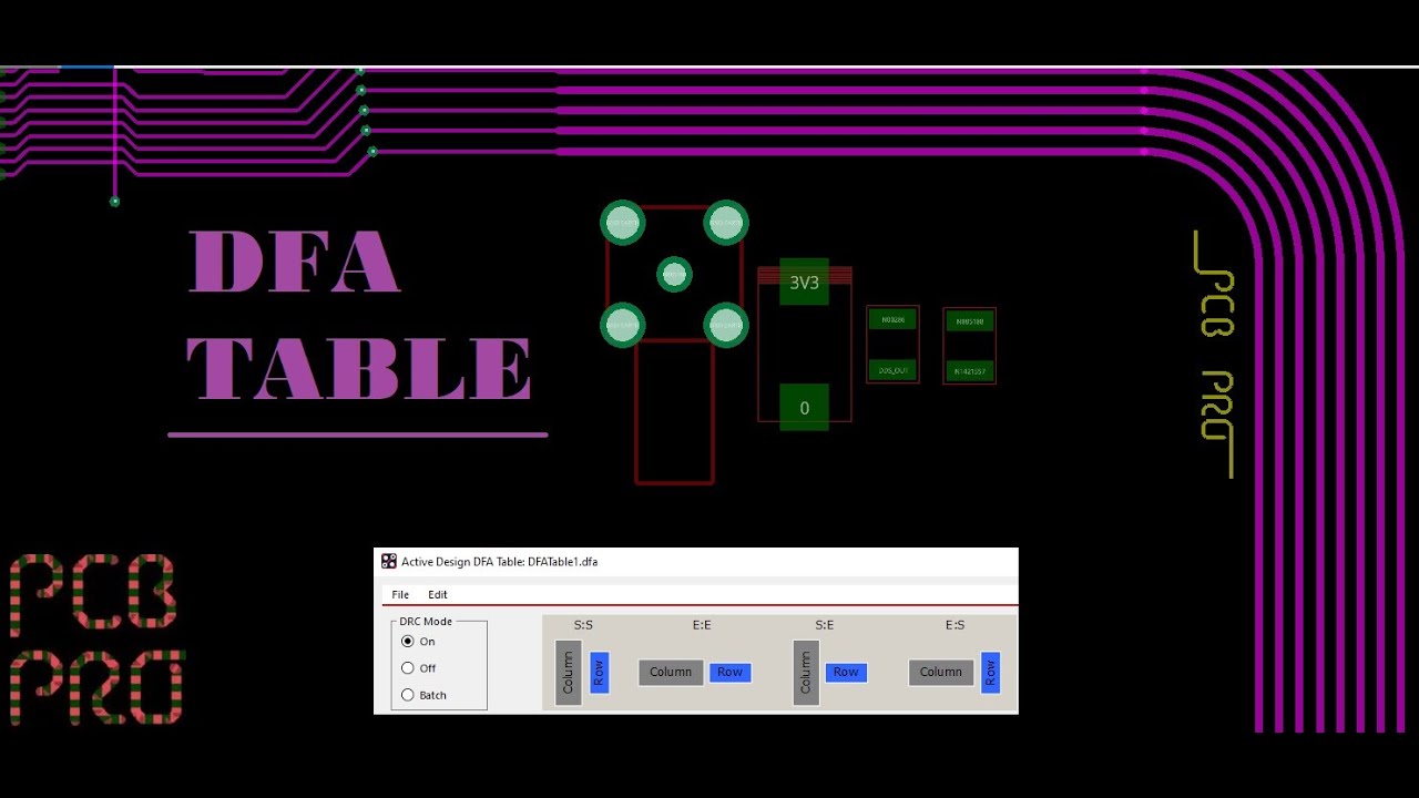 PCB PRO - Intro to DFA constraints in Allegro PCB Editor