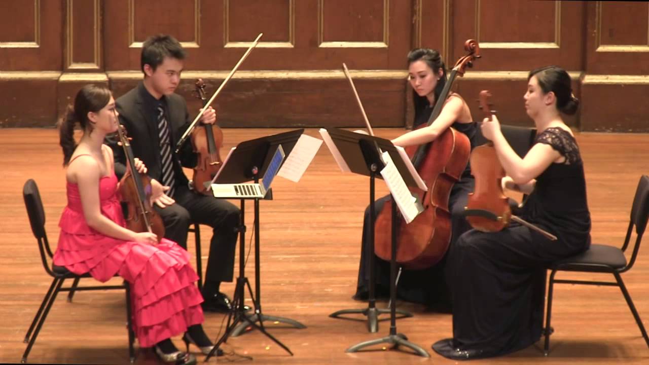 Debussy String Quartet in G minor (live performance)